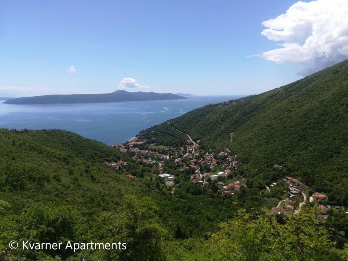 Kvarner Apartments - Moscenicka Draga Ngoại thất bức ảnh